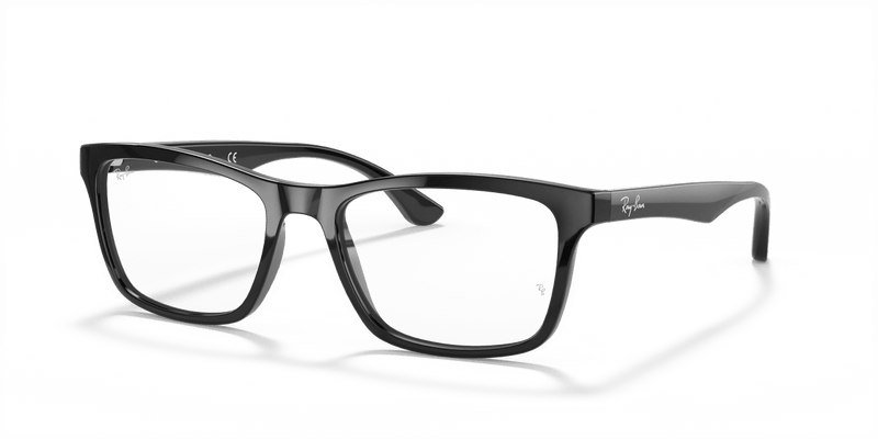 Ray-Ban RX5279 in Black / Clear - Alternate View