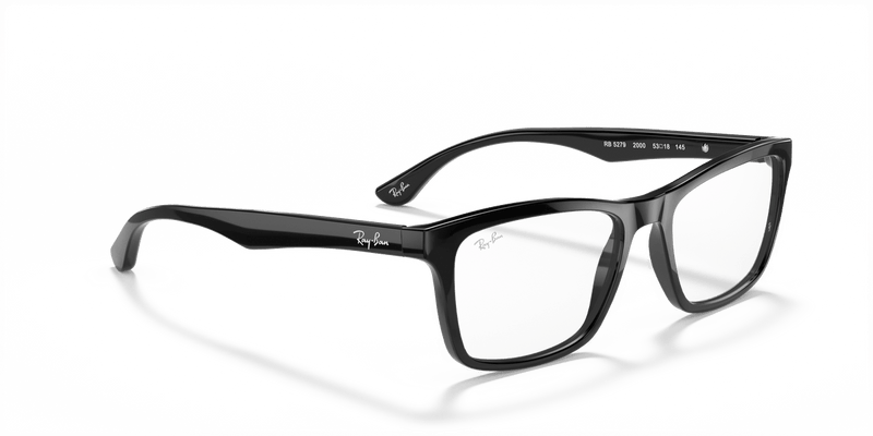 Ray-Ban RX5279 in Black / Clear - Alternate View