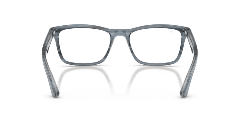 Ray-Ban RX5279 in Striped Blue / Clear - Alternate View