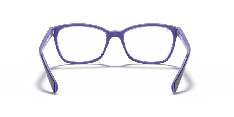 Ray-Ban RX5362 in Blue / Clear - Alternate View