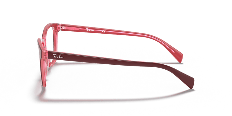 Ray-Ban RX5362 in Purple-Reddish / Clear - Alternate View