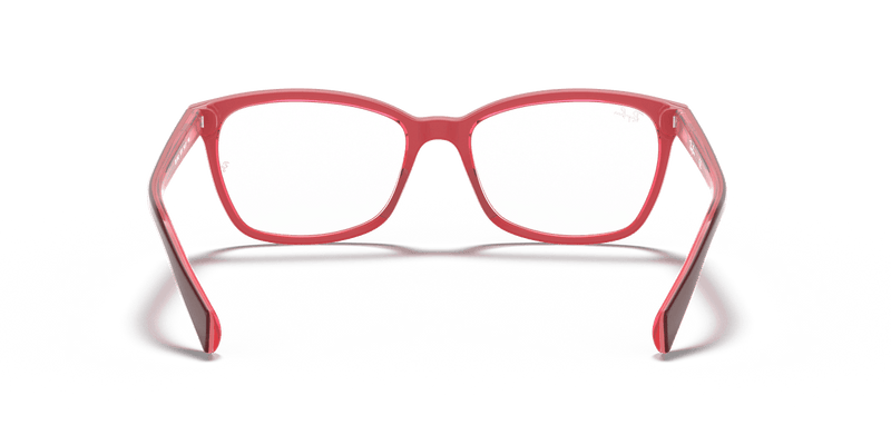 Ray-Ban RX5362 in Purple-Reddish / Clear - Alternate View