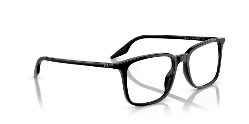 Ray-Ban RX5421 in Black / Clear - Alternate View