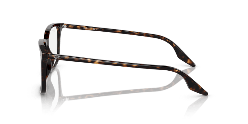 Ray-Ban RX5421 in Havana / Clear - Alternate View