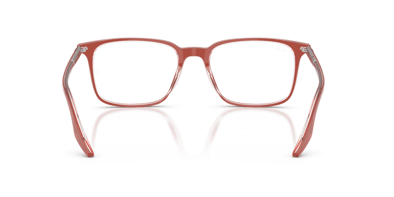 Ray-Ban RX5421 in Brown Transparent / Clear - Alternate View