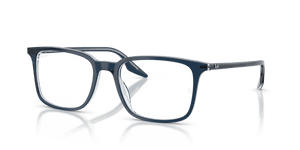Blue On Transparent / Clear