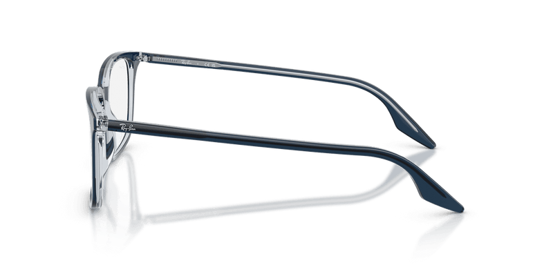 Ray-Ban RX5421 in Blue On Transparent / Clear - Alternate View