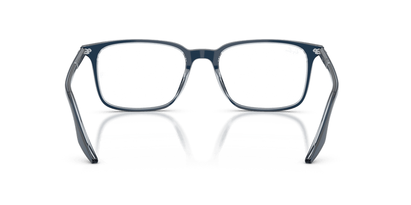 Ray-Ban RX5421 in Blue On Transparent / Clear - Alternate View