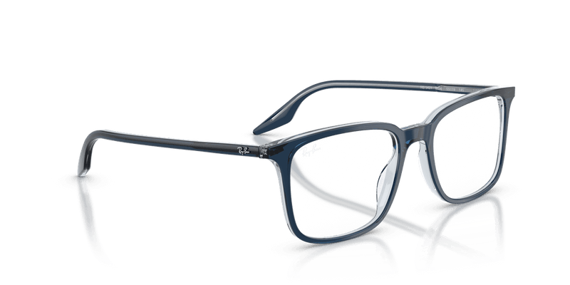 Ray-Ban RX5421 in Blue On Transparent / Clear - Alternate View