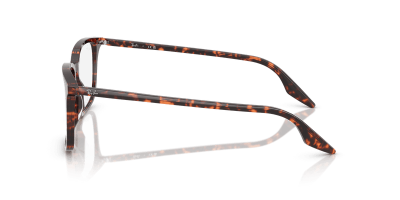 Ray-Ban RX5421 in Havana Red Turtle / Clear - Alternate View