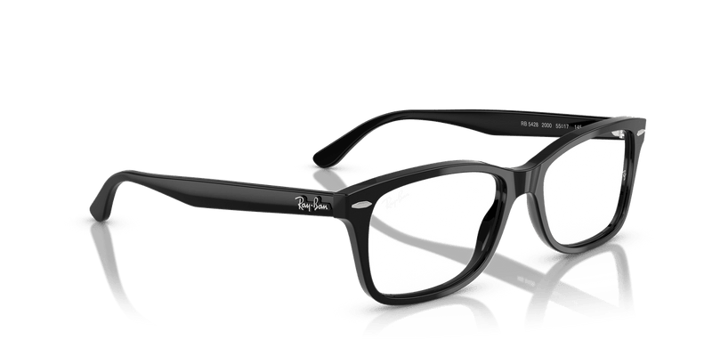 Ray-Ban RX5428 in Black / Clear - Alternate View