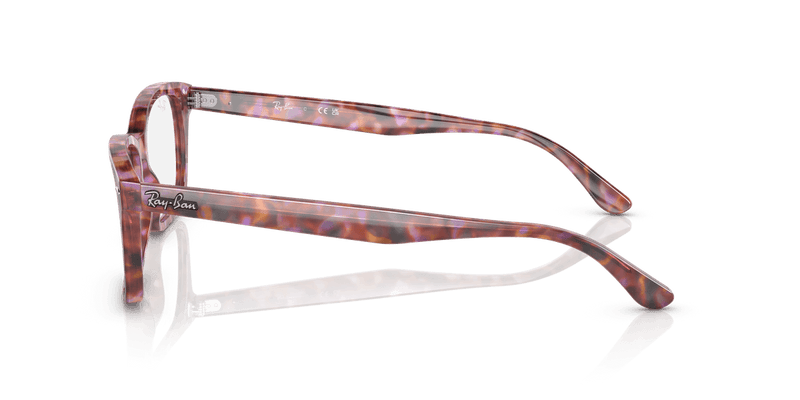 Ray-Ban RX5428 in Red / Clear - Alternate View