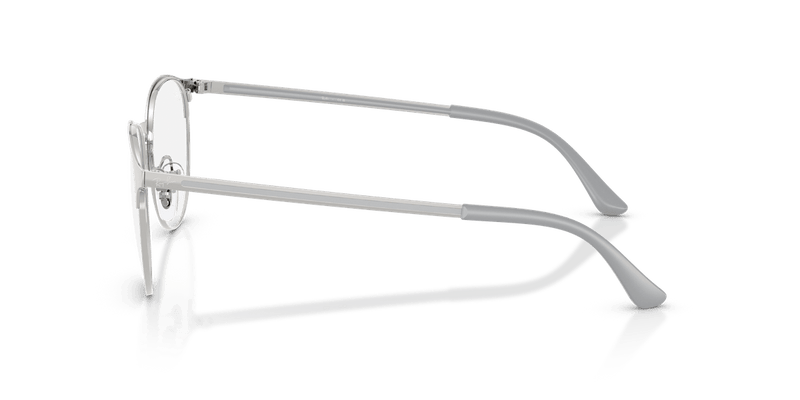 Ray-Ban RX6375 in Silver On Silver / Clear - Side View