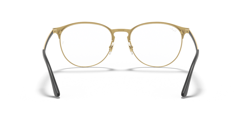 Ray-Ban RX6375 in Black On Gold / Clear (3051) - Alternate View
