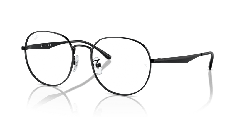 Ray-Ban RX6517D in Black / Clear - Alternate View