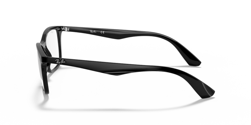 Ray-Ban RX7047 in Black / Clear (2000) - Alternate View