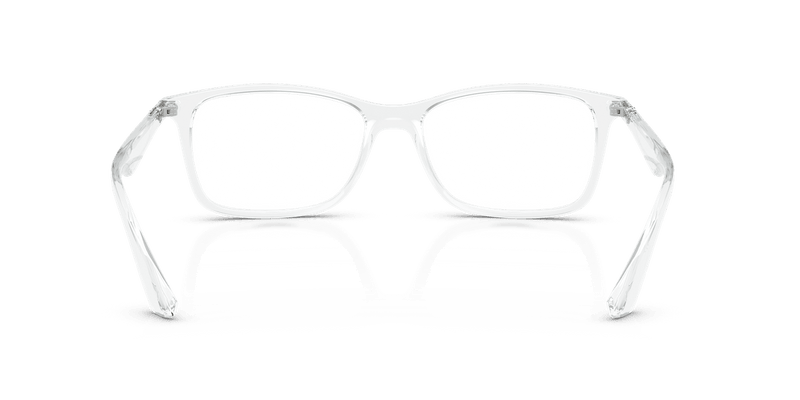 Ray-Ban RX7047 in Transparent / Clear - Back View