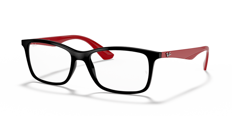 Ray-Ban RX7047 in Black / Clear (2475) - Alternate View
