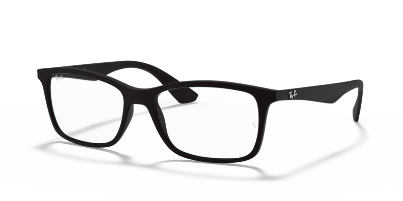 Ray-Ban RX7047 in Black / Clear (5196) - Alternate View