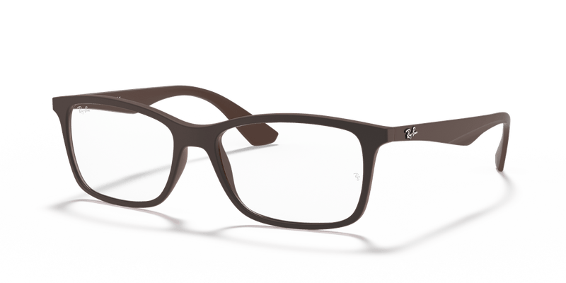 Ray-Ban RX7047 in Transparent Brown / Clear - Alternate View