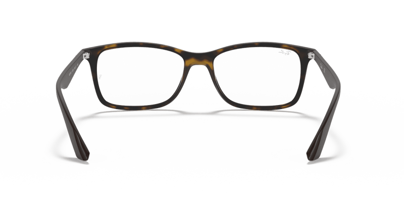 Ray-Ban RX7047 in Havana / Clear (5573) - Alternate View