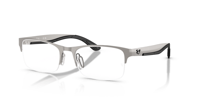 Ray-Ban RX7551 in Gunmetal / Clear (3214) - Alternate View