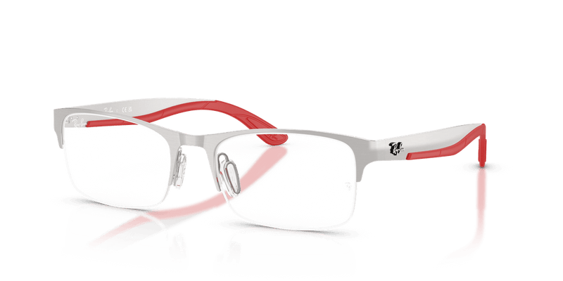 Ray-Ban RX7551 in Silver / Clear - Alternate View