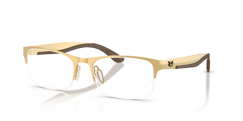 Ray-Ban RX7551 in Arista Gold / Clear - Alternate View