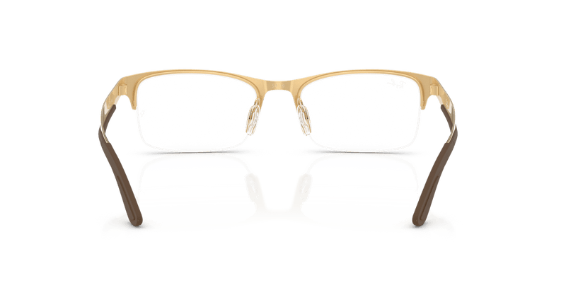 Ray-Ban RX7551 in Arista Gold / Clear - Alternate View
