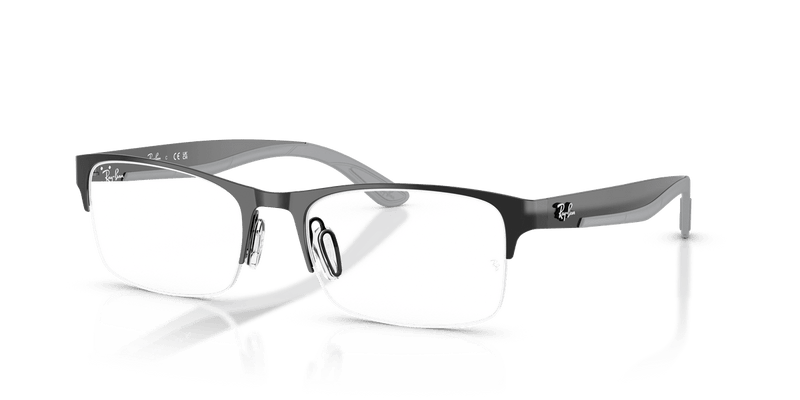 Ray-Ban RX7551 in Black / Clear - Alternate View
