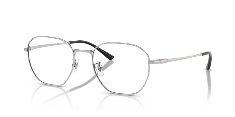Ray-Ban RX8777D in Silver / Clear - Alternate View