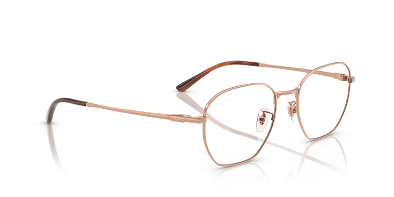 Ray-Ban RX8777D in Copper / Clear - Temple Detail