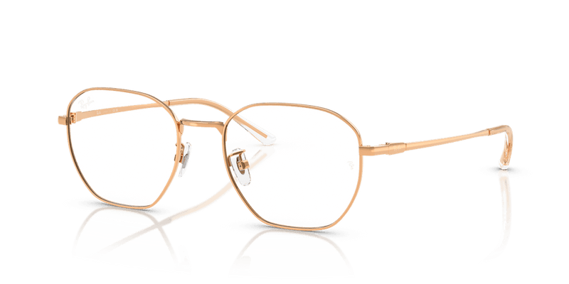 Ray-Ban RX8777D in Rosegold / Clear - Alternate View