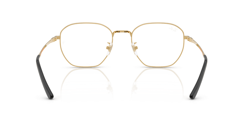 Ray-Ban RX8777D in Black On Gold / Clear - Alternate View