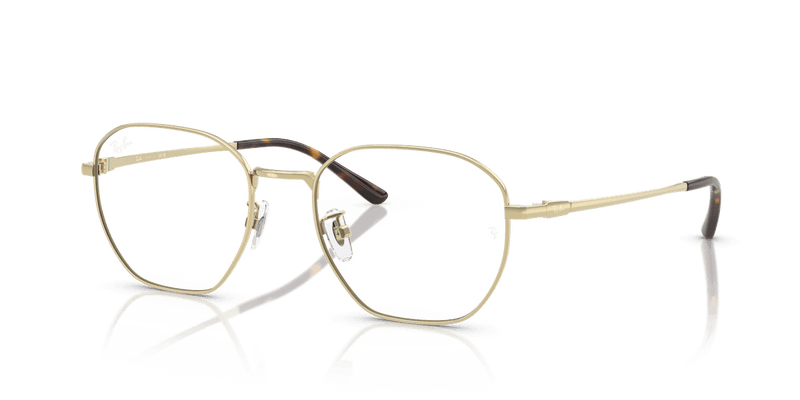Ray-Ban RX8777D in Pale Gold / Clear - Alternate View