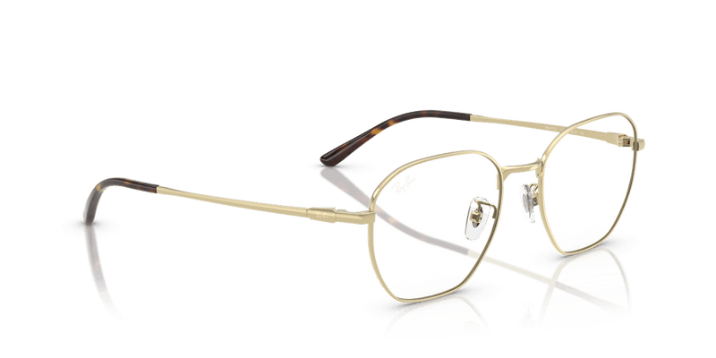 Ray-Ban RX8777D in Pale Gold / Clear - Alternate View