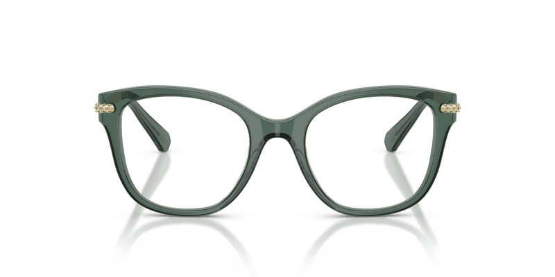 Swarovski SK2044 in Transparent Green (1043) - Back View