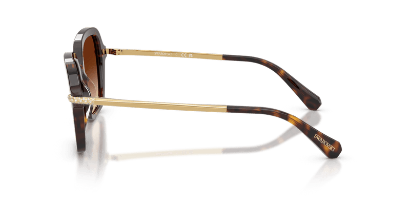 Swarovski SK6040 in Havana / Gradient Brown (100274) - Alternate View
