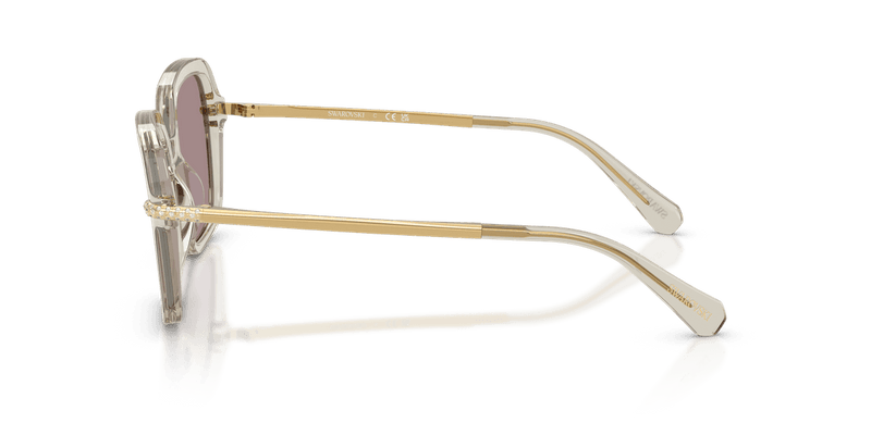 Swarovski SK6040 in Transparent Beige / Violet (3003LA) - Alternate View