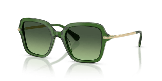 Swarovski SK6040 - Transparent Dark Green / Green Gradient (10812A)