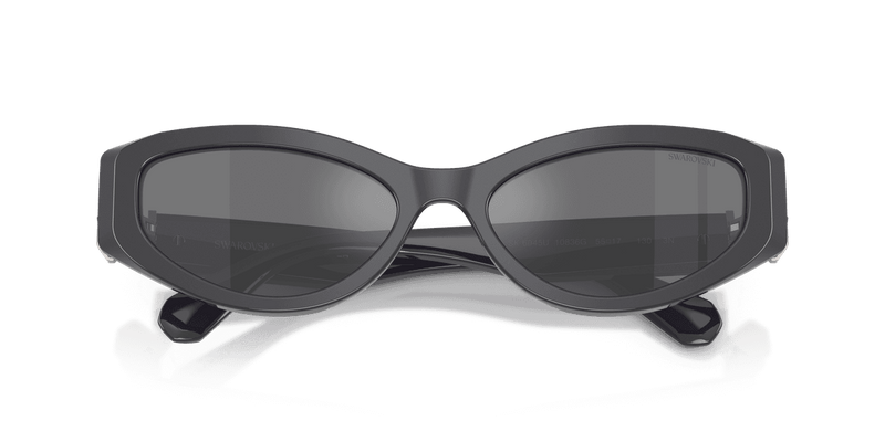 Swarovski SK6045U in Dark Grey / Grey Mirror Black (10836G) - Alternate View