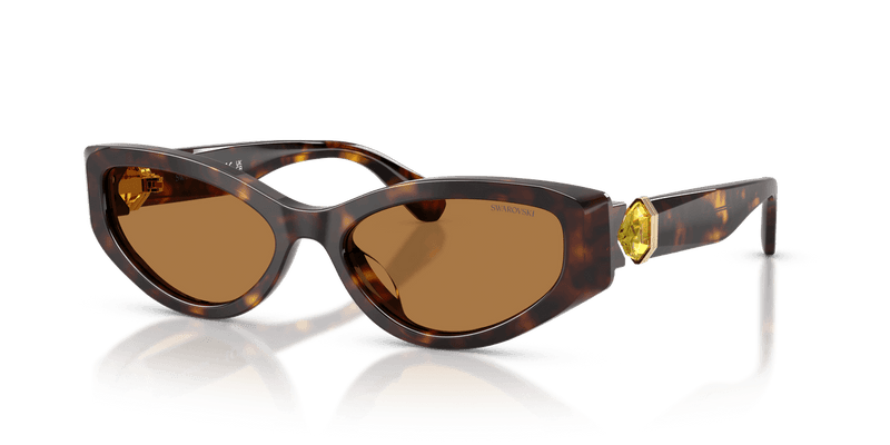 Swarovski SK6045U in Havana / Bronze (100273) - Alternate View