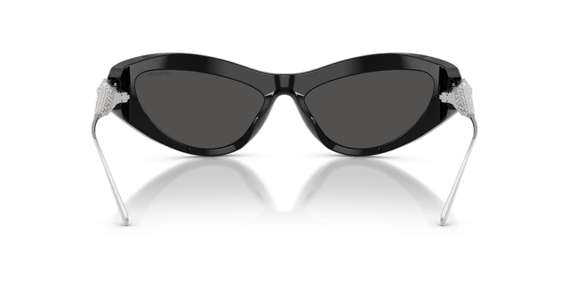 Swarovski SK6046 in Black / Dark Grey (100187) - Alternate View