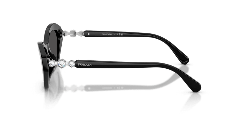 Swarovski SK6048 in Black / Dark Grey (103887) - Alternate View