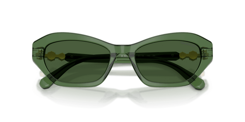 Swarovski SK6048 in Transaprent Green / Dark Green (108571) - Alternate View