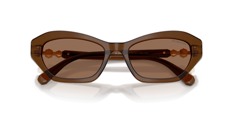 Swarovski SK6048 in Transparent Brown / Dark Brown (108473) - Alternate View