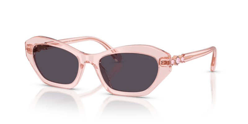 Swarovski SK6048 in Transparent Pink / Pink Transition (1070P5) - Alternate View