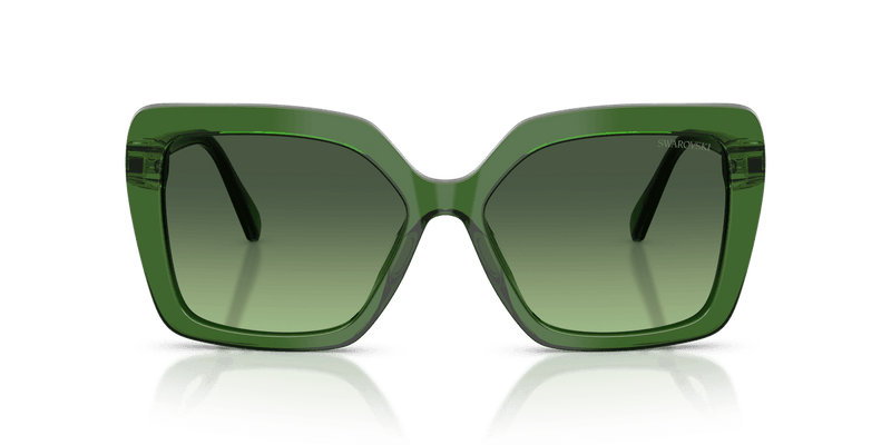 Swarovski SK6049 in Milky Green / Gradient Green (10812A) - Alternate View