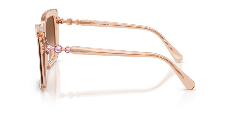 Swarovski SK6049 in Transparent Beige / Gradient Brown (106313) - Alternate View
