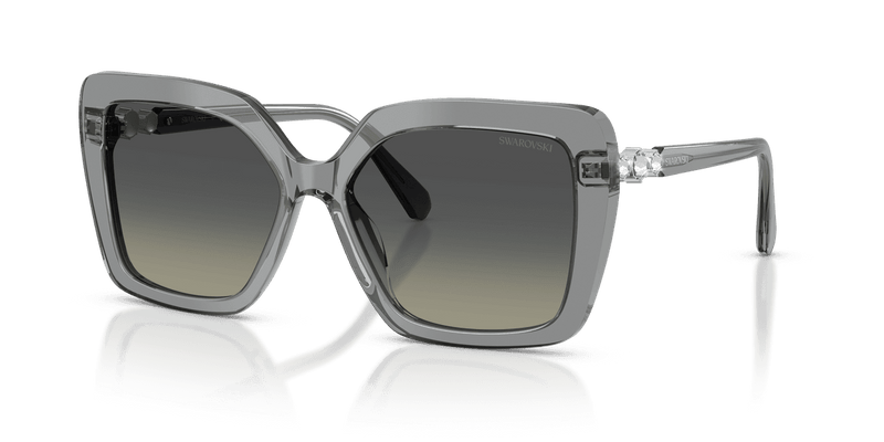 Swarovski SK6049 in Transparent Grey / Gradient Grey (106211) - Alternate View